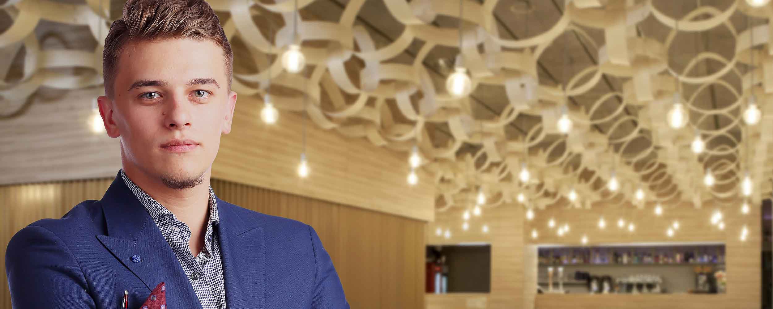 Pasta Amore's Front House Manager Agapeto Trevisan